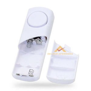 EV GÜVENLİĞİ İÇİN KALEM PİLLE ÇALIŞAN BÜYÜK BOY MANYETİK KAPI ve PENCERE ALARMI GÜÇLÜ SİREN SESLİ