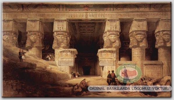 100x70cm ÇERÇEVELİ CANVAS TABLO OSMANLI TBL -742