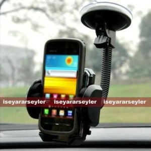 360º DÖNEN VANTUZLU ARAÇ İÇİ CEP TELEFON STANDI