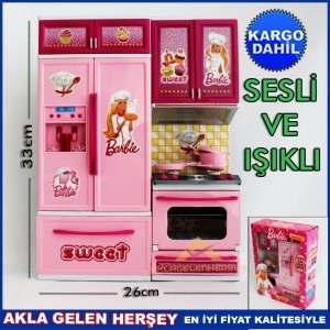 Ücretsiz Kargo    BARBİE SWEET SESLİ IŞIKLI OYUNCAK MUTFAK SETİ