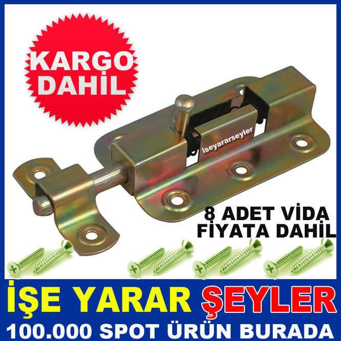 YAYLI MAVZER SÜRGÜ KİLİT MONTAJ VİDALARI DAHİLkD
