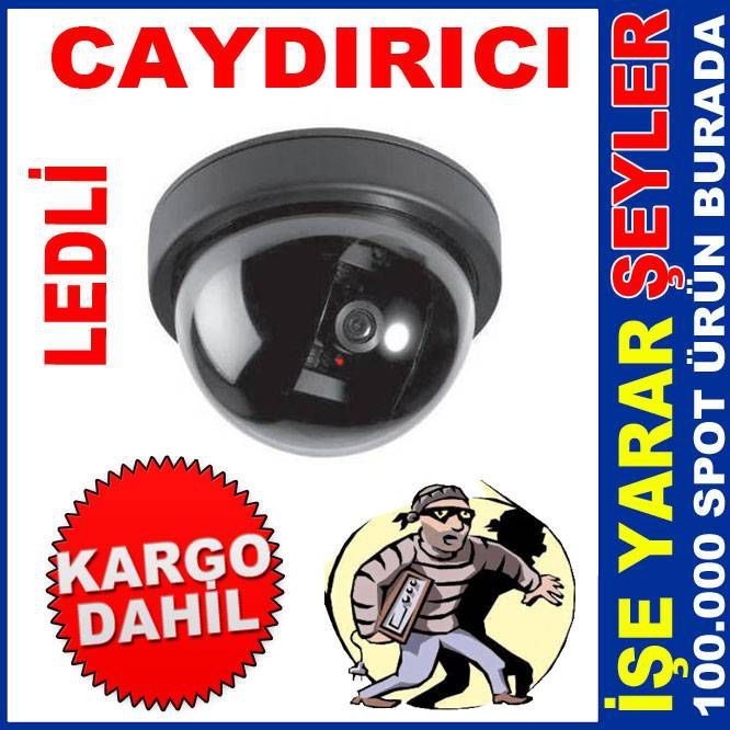 SAHTE GÜVENLİK KAMERASI CAYDIRICI DOME KAMERA KD