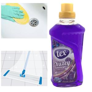 Yüzey Temizleyici Kokulu Lavabo Fayans Küvet.Temizleme Deterjanı Parfümlü Zemin Parlatıcı 1 lt