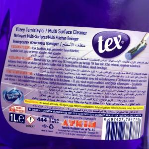 Yüzey Temizleyici Kokulu Lavabo Fayans Küvet.Temizleme Deterjanı Parfümlü Zemin Parlatıcı 1 lt