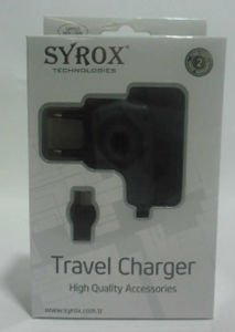 SYROX GARANTİLİ MİCRO USB KABLOLU SARJ CİHAZI