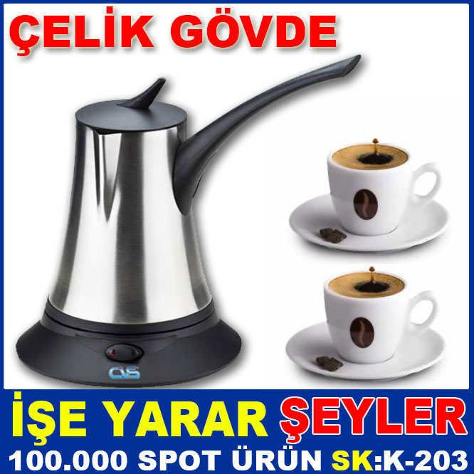 DN-1905 CVS KUĞU GİZLİ REZİSTANS KAHVE MAKİNESİ