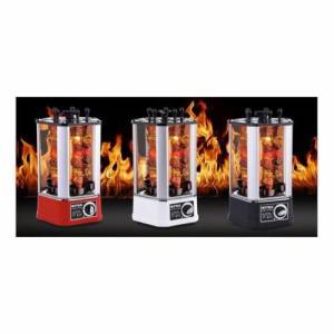 Elektrikli Termostatlı Buharla Pişiren Şiş Kebap Makinesi Fanuslu Dönerli Şaşlık Kebap Makinesi