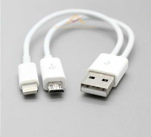 SAMSUNG İPHONE İÇİN KISA POWERBANK ŞARJ KABLOSU