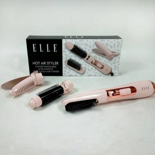 3 Başlıklı Elektrikli Saç Düzleştirici Fırça Tarak 800W Saç Maşası Saç Şekillendirici - Elle