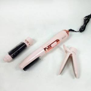 3 Başlıklı Elektrikli Saç Düzleştirici Fırça Tarak 800W Saç Maşası Saç Şekillendirici - Elle