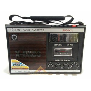 2500W BÜYÜK BOY RADYO ve KASET ÇALAR ST-7808