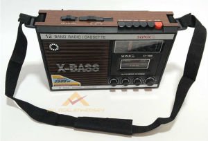 2500W BÜYÜK BOY RADYO ve KASET ÇALAR ST-7808