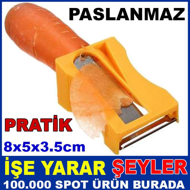 KALEMTRAŞ MODEL PASLANMAZ MEYVE SEBZE SOYACAĞI