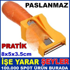 KALEMTRAŞ MODEL PASLANMAZ MEYVE SEBZE SOYACAĞI