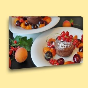 MEYVELER & SUFLE 7 değişen ölçü ORİJİNAL KANVAS TABLO