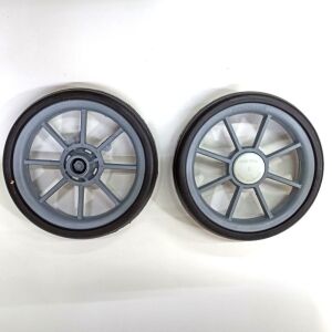 PLASTİK PAZAR ARABASI BEBEK ARABASI TEKER TAKIMI 2 ADET FİYATIDIR 19 CM ÇAP