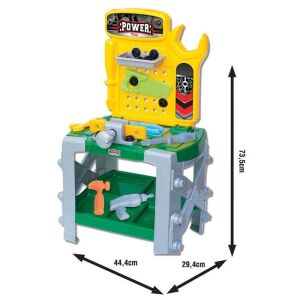 33 Parça Tezgahlı Oyuncak Power Tamir Seti Tamir Oyuncakları
