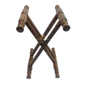 Katlanabilir Sini Ayağı Yerden Yüksekliği 24cm Ahşap Malzemeden Yapılmış Yer Sofrası Ayağı