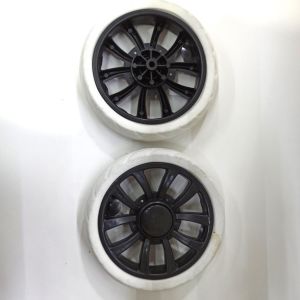 PLASTİK PAZAR ARABASI BEBEK ARABASI TEKER TAKIMI 2 ADET FİYATIDIR 17 CM ÇAP