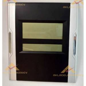 Büyük Boy Dikdörtgen Dijital Duvar Saati Termometre,Alarmlı Lcd Ekran Dijital Takvim 27x23cm
