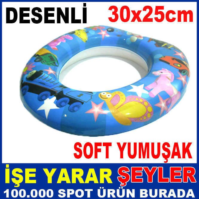 ÇOCUKLARA ÖZEL YUMUŞAK KLOZET KAPAĞI ADAPTÖRÜ