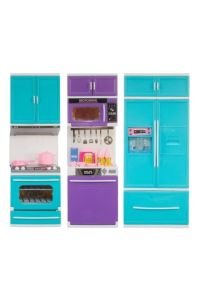 Karlar Ülkesi 3'lü Oyuncak Mutfak Seti +3 Yaş İçin Oyuncak Mutfak