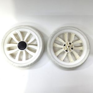 PLASTİK PAZAR ARABASI BEBEK ARABASI TEKER TAKIMI 2 ADET FİYATIDIR 20x20 CM