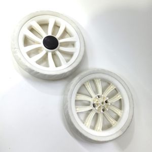 PLASTİK PAZAR ARABASI BEBEK ARABASI TEKER TAKIMI 2 ADET FİYATIDIR 20x20 CM