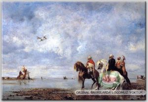 100x70cm ÇERÇEVELİ CANVAS TABLO OSMANLI TBL -733