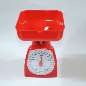 5 kg Kapasiteli İbreli Hassas Mutfak Terazisi 40 gr Hassasiyetli Tartı kare