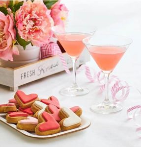 Misket 6'lı Martini Kokteyl Bardağı