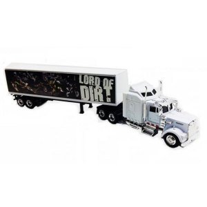 DieCast Kenworth Long Hauler W900 Metal Römorklu Oyuncak Tır Lord Of Dirt 1. Kalite ve Dayanıklı