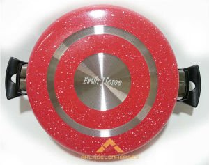 26 CM GRANİT İÇ YÜZEYLİ KARNIYARIK TENCERESİ