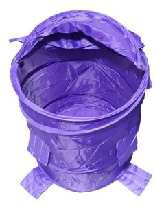 Katlanabilir Oyuncak Selesi veya Kirli Çamaşır Sepeti 45x38x38cm Kapağında Fil Desenli Kaliteli Sele