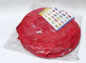 Katlanabilir Oyuncak Selesi veya Kirli Çamaşır Sepeti 45x38x38cm Kapağında Fil Desenli Kaliteli Sele