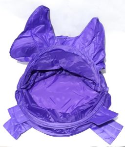 Katlanabilir Oyuncak Selesi veya Kirli Çamaşır Sepeti 45x38x38cm Kapağında Fil Desenli Kaliteli Sele