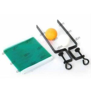 Klasik Fileli Ahşap Raketli Masa Tenisi Seti