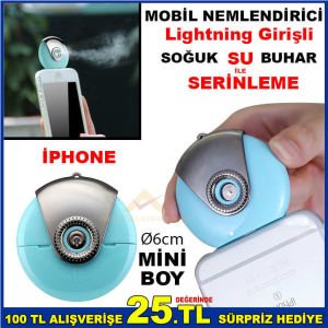 İPHONE USB SERİNLETİCİ MOBİL MİNİ NEMLENDİRİCİ