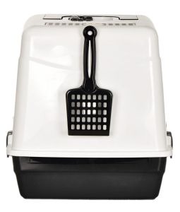 Çok Fonksiyonel Kırılmaz Kapı Geniş Hacim Kapalı Kedi Tuvaleti