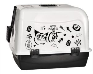 Çok Fonksiyonel Kırılmaz Kapı Geniş Hacim Kapalı Kedi Tuvaleti