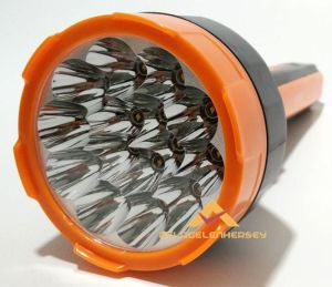 15 LEDLİ 2 KADEMELİ BÜYÜK BOY ŞARJLI EL FENERİ