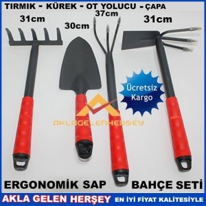 Kargo Dahil 4 PARÇA SÜPER ÇELİK PROFESYONEL BAHÇE BAKIM SETİ