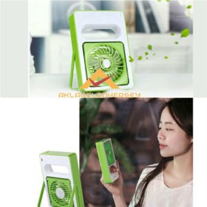 TAŞINABİLİR ŞARJLI MASAÜSTÜ AYARLABİLİR USB FAN
