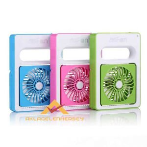 TAŞINABİLİR ŞARJLI MASAÜSTÜ AYARLABİLİR USB FAN