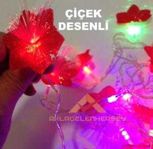 20adet PRİNÇ LED RENKLİ 320cm YILBAŞI AĞACI SÜSÜ,DEĞİŞEN RENKLERLE YANAN RENKLİ NOEL IŞIĞI