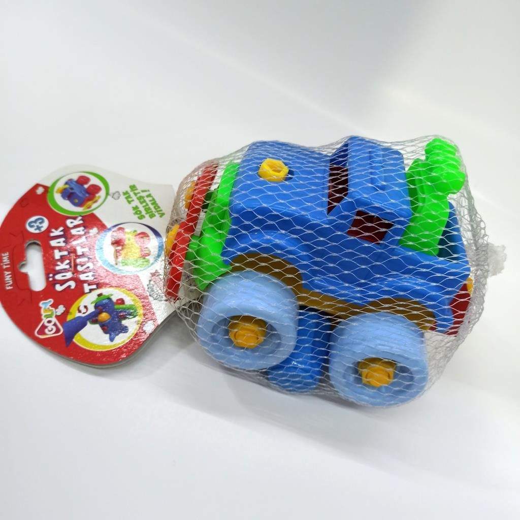 +3 Yaş Golfy Oyuncak tonavida ve Anahtarlı Söktak Taşıt