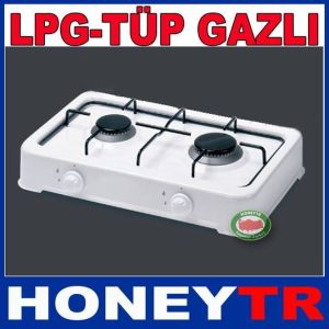 GARANTİLİ 2 GÖZLÜ LPG GAZ TÜPGAZLI SETÜSTÜ OCAK
