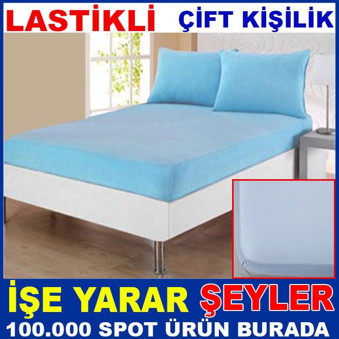 PENYE KAYMAZ KUMAŞ ÇİFT KİŞİLİK LASTİKLİ ÇARŞAF