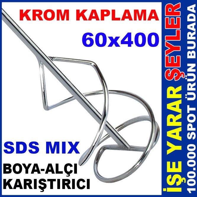 SDSMIX 60x400 KROM KAPLAMA BOYA-ALÇI KARIŞTIRICI
