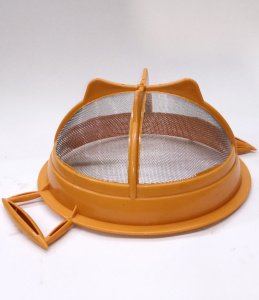 27cm Ayaklı Platin Makarna Süzgeci 304 Kalite Paslanmaz Tel Süzekli Çok Amaçlı Gıda Süzeği 18-10 Özel Çelik Tel Kafesli Özel Üründür